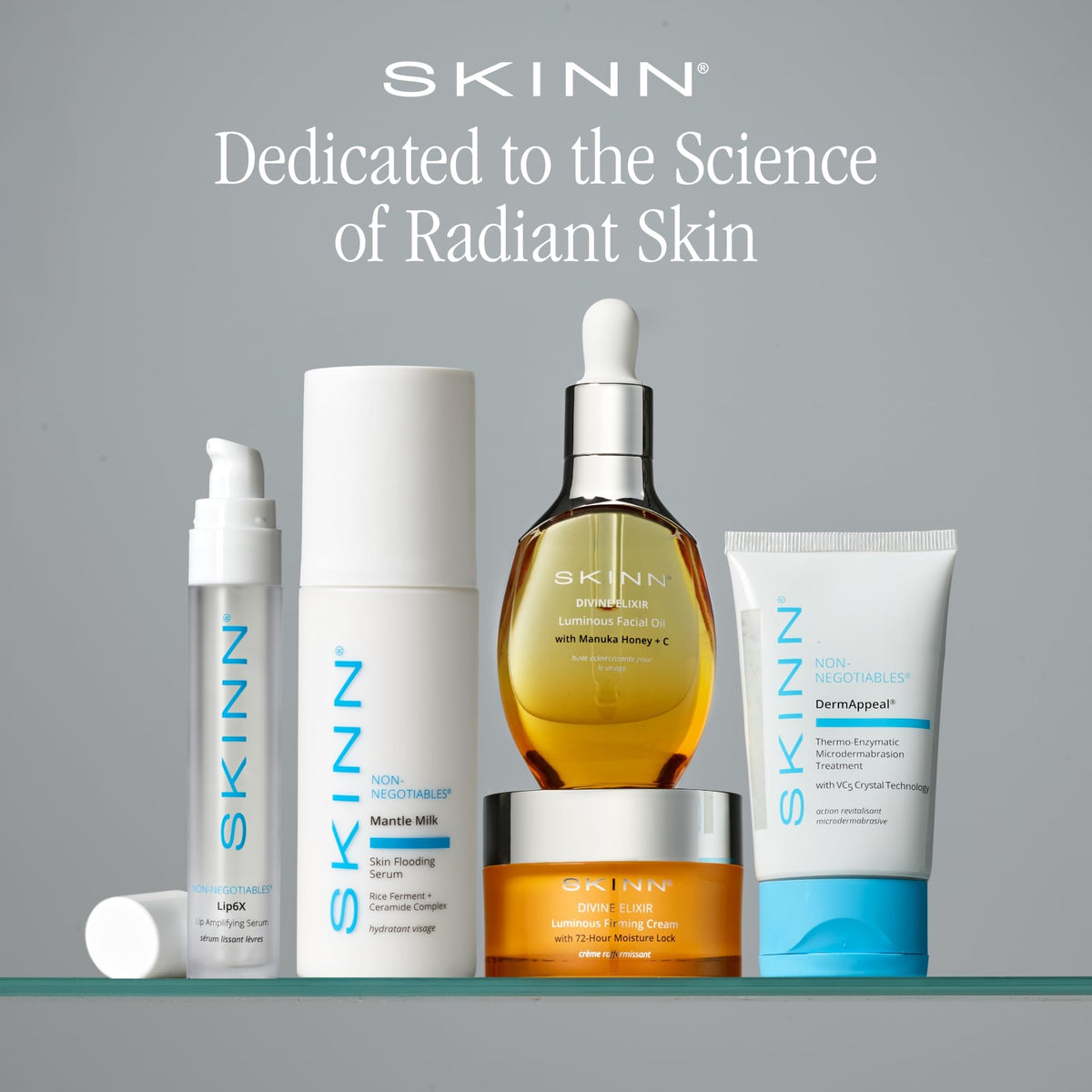 SKINN DermAppeal Microdermabrasion Face Scrub in lifestyle setting