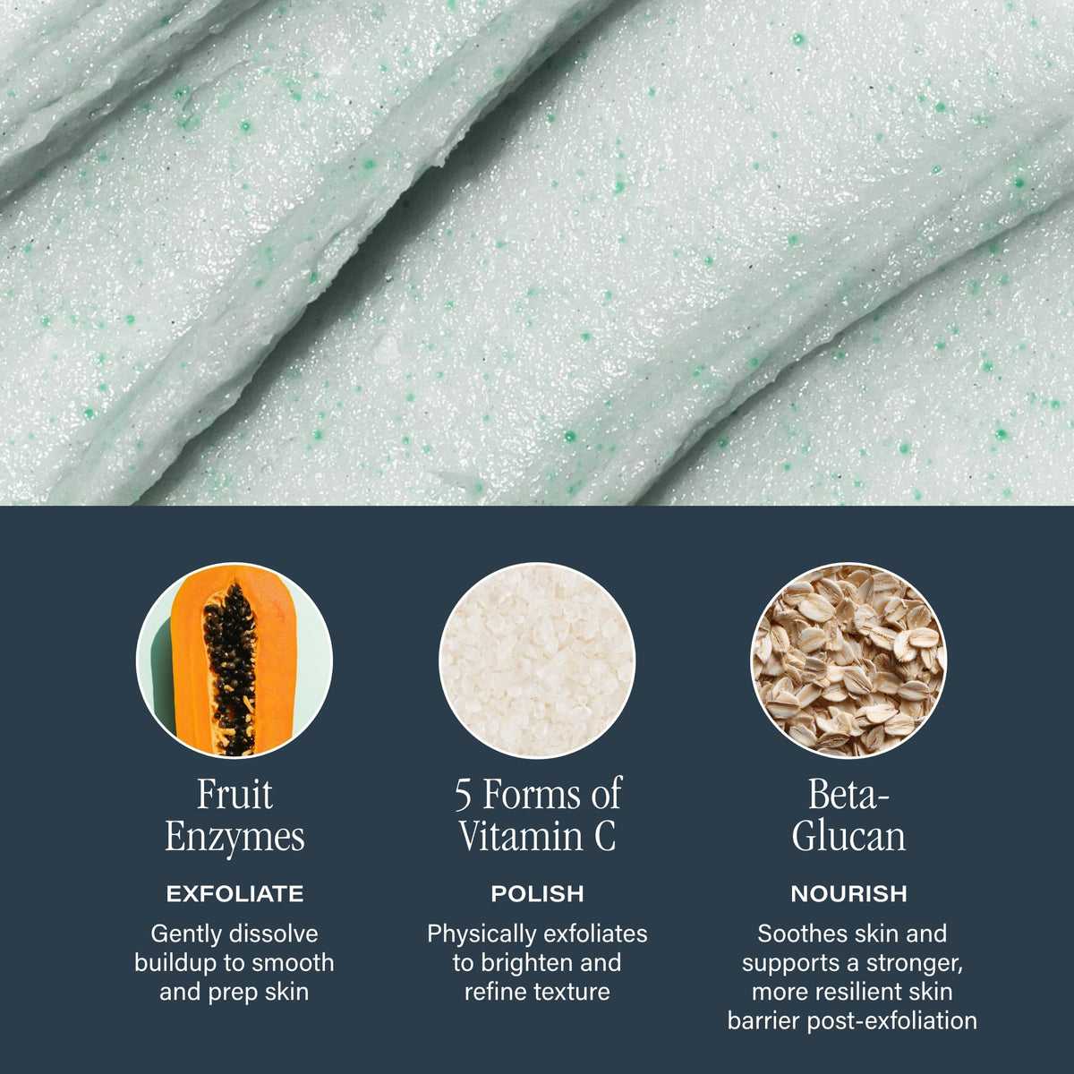 SKINN DermAppeal Microdermabrasion Facial Scrub ingredients list