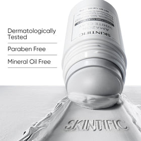 SKINTIFIC Amazonian White Clay Mask Stick in use during skincare routine