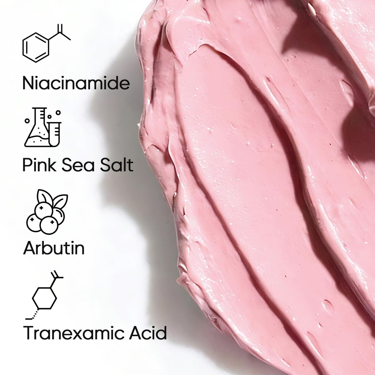 SKINTIFIC Bright support Face Mask Stick with ingredients list