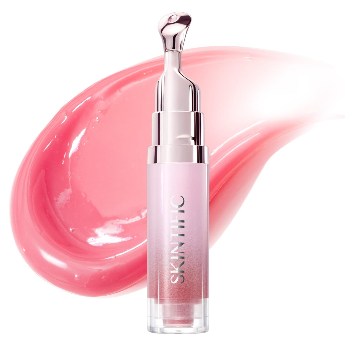 SKINTIFIC Brightening Lip Serum 01 Baby Pink front view