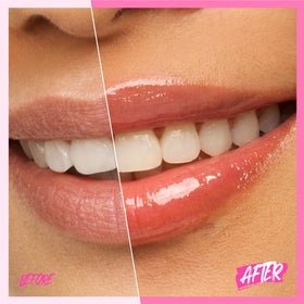 SKINTIFIC Brightening Lip Serum 02 Coral Rose applicator close-up