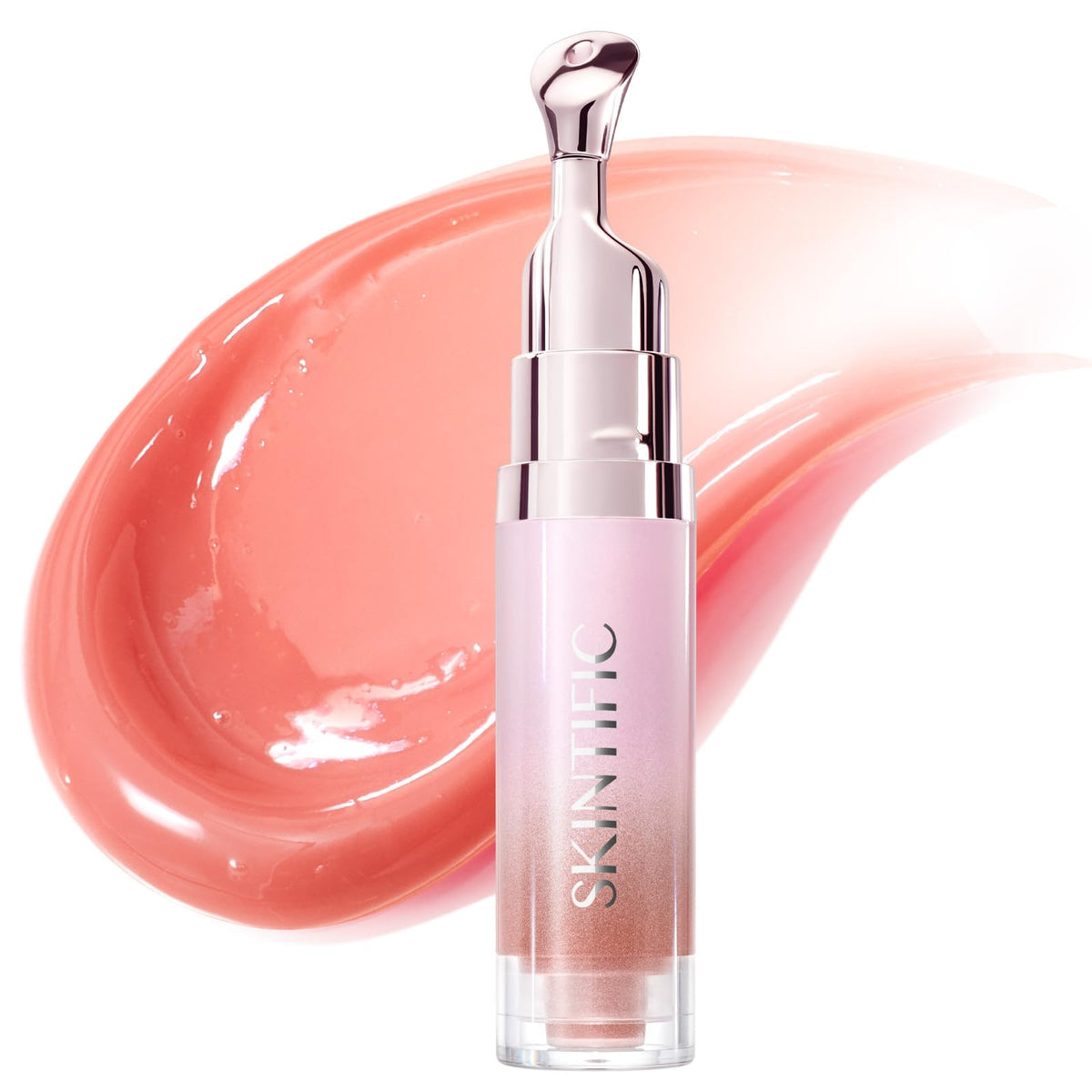 SKINTIFIC Brightening Lip Serum 02 Coral Rose front view