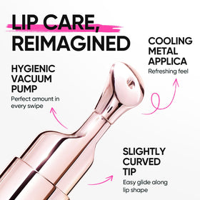 SKINTIFIC Brightening Lip Serum 04 Pink Berry application