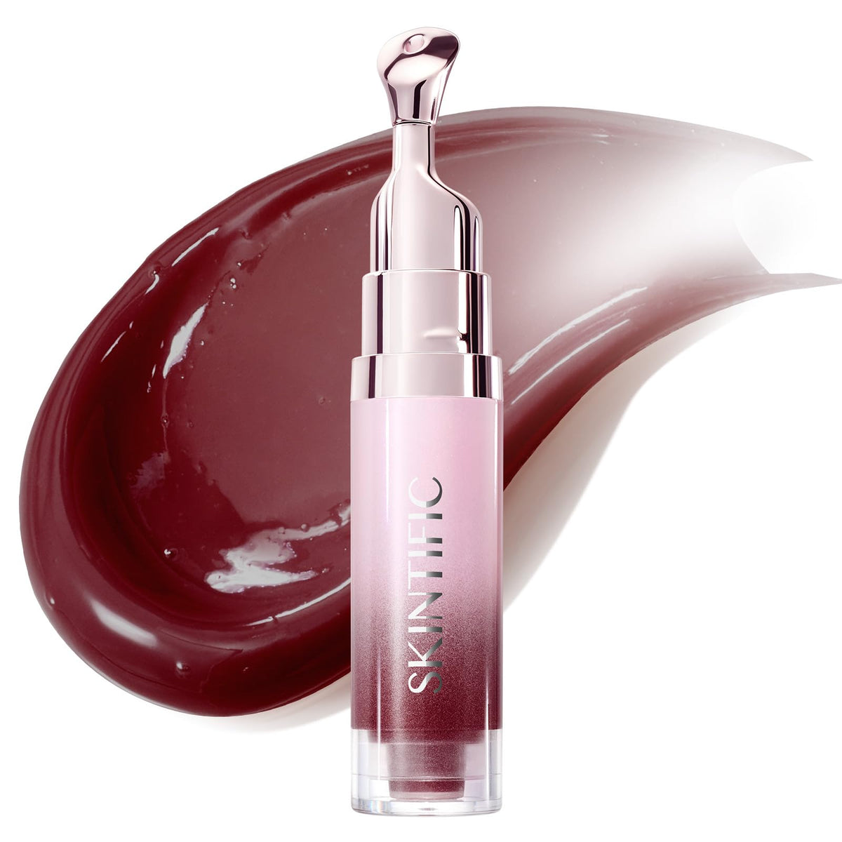 SKINTIFIC Brightening Lip Serum 10U Toast Brick front view