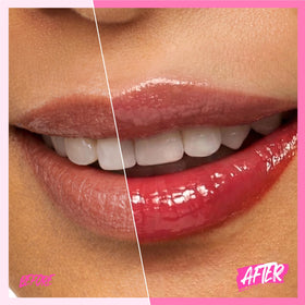 SKINTIFIC Brightening Lip Serum 11U Dusty Rose texture close-up
