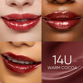 SKINTIFIC Brightening Lip Serum 14U Warm Cocoa with applicator
