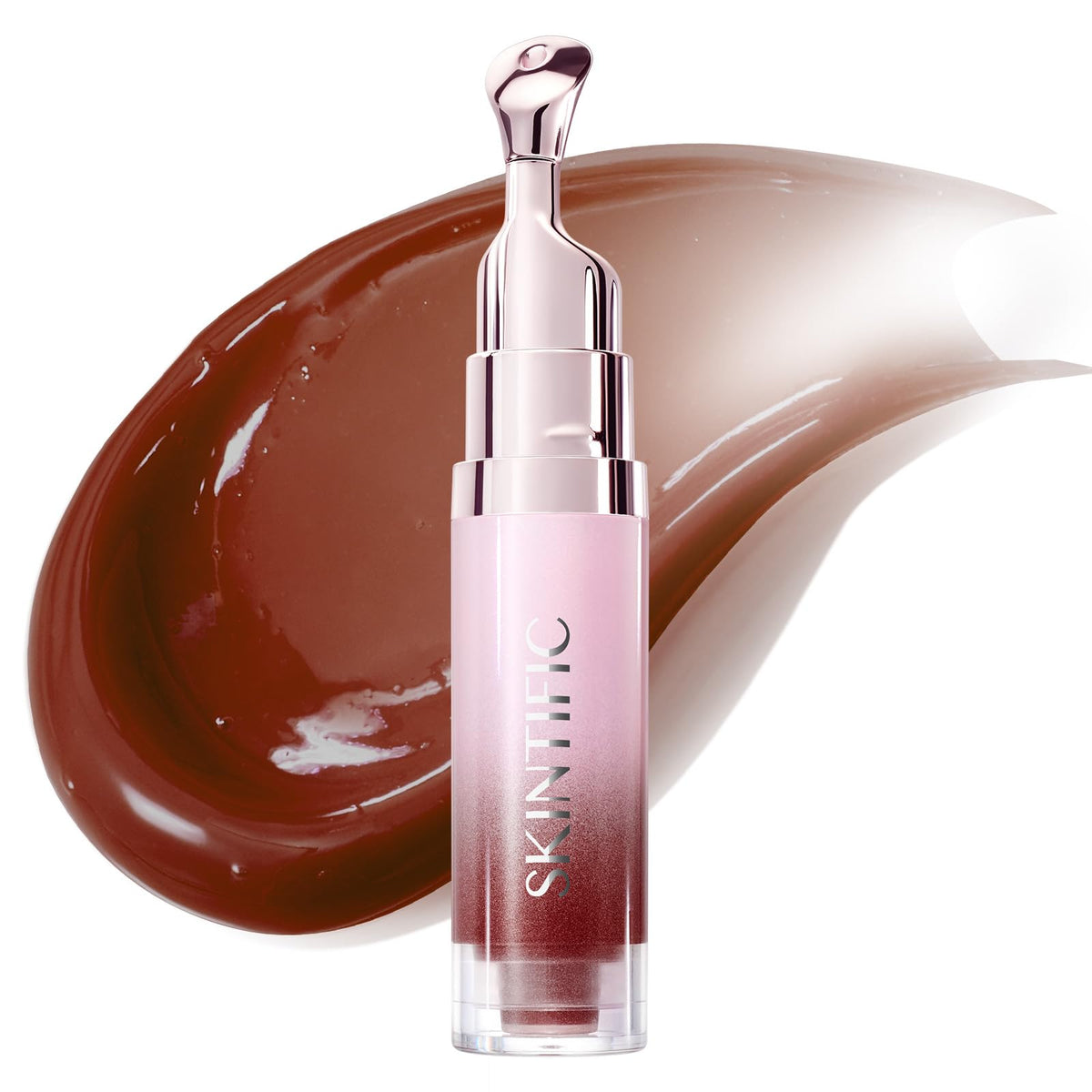 SKINTIFIC Brightening Lip Serum front view with packaging