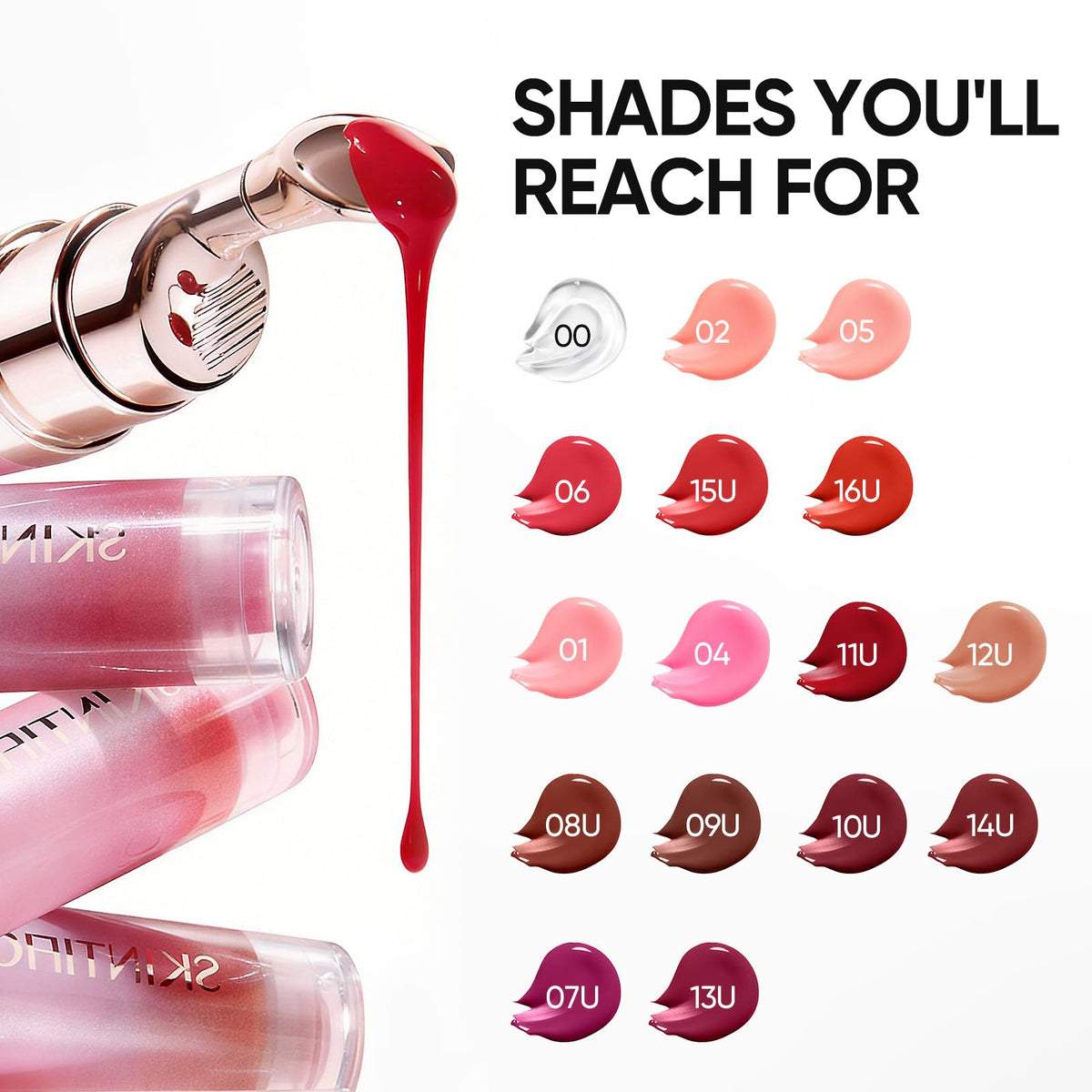 SKINTIFIC Brightening Lip Serum in a beauty routine setting