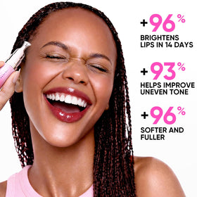 SKINTIFIC Brightening Lip Serum side view with label
