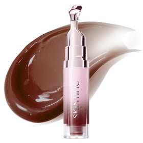 SKINTIFIC Brightening Lip Serum Soft Mocha front view