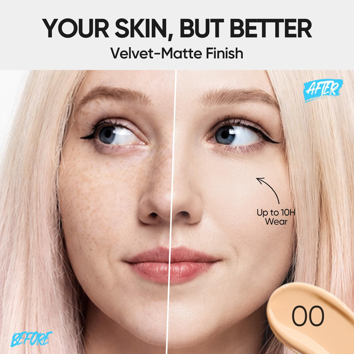 SKINTIFIC Daily Filter Perfect Skin Tinted BB Cream #00 Porcelain packaging