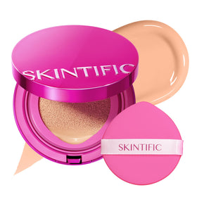SKINTIFIC Pink Cushion Foundation Natural Glow 03 Petal front view
