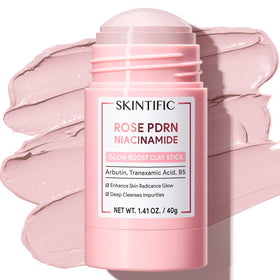 SKINTIFIC Rose PDRN Clay Mask Stick front view