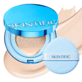 SKINTIFIC Velvet Matte Cushion Foundation Natural Porcelain front view