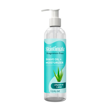 Skintimate 2-in-1 Shave Oil & Moisturizer 7.3oz front view