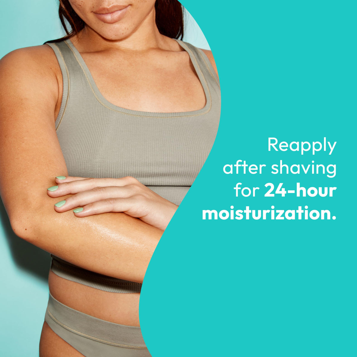 Skintimate 2-in-1 Shave Oil & Moisturizer lifestyle shot
