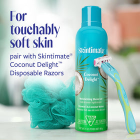 Skintimate Coconut Delight Shave Gel with coconut water