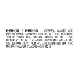 Skintimate shave gel with ingredients list on packaging