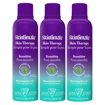 Skintimate Skin Therapy Sensitive Skin Shave Gel 7 oz front view