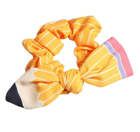 SKIRIFLA Teacher Hair Accessories Pencil Bow Headband front view