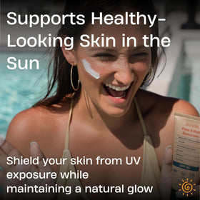 Sky and Sol Mineral Sunscreen SPF 50 in outdoor setting
