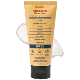 Sky and Sol Natural Mineral Sunscreen SPF 30 front view