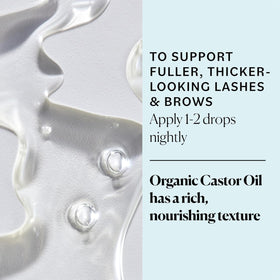 Sky Organics Castor Oil Eyelash Serum lifestyle scene