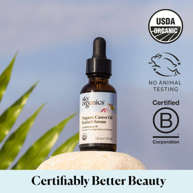 Sky Organics Castor Oil Eyelash Serum packaging details