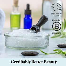 Sky Organics Epsom Salt Bath Soak with shower gel