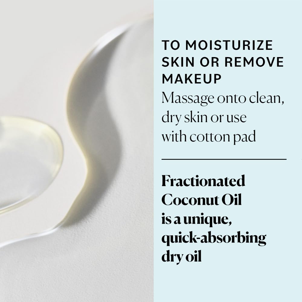 Sky Organics Fractionated Coconut Dry Oil 16.9 fl oz with essential oils