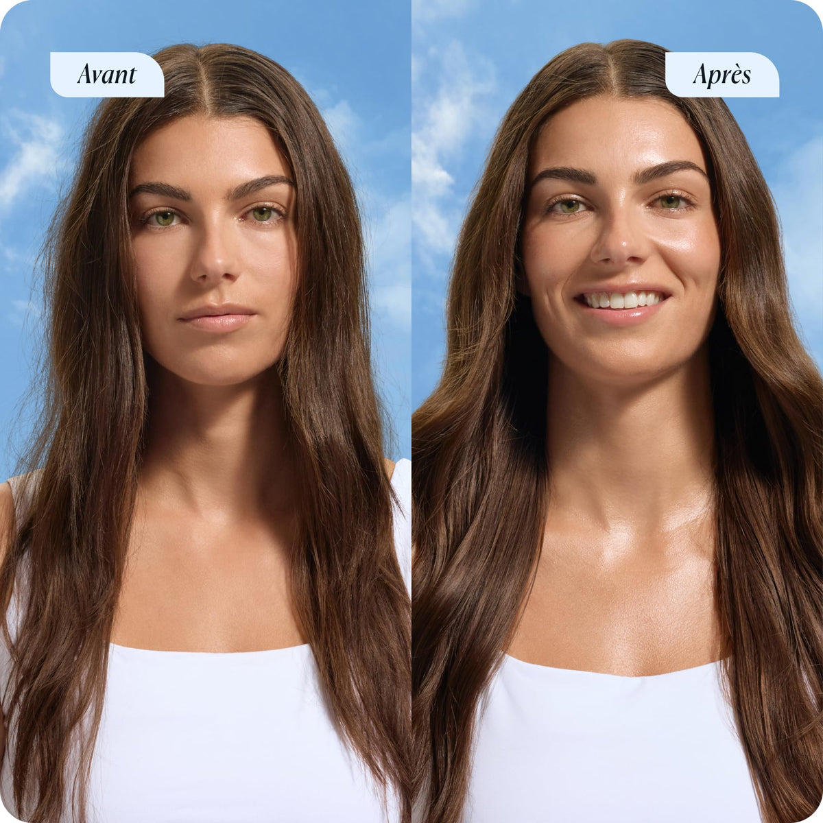 Sky Organics Organic Castor Oil with Rosemary Oil application on hair