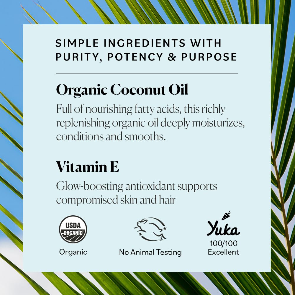 Sky Organics Organic Coconut Oil & Vitamin E 16.9oz lifestyle scene