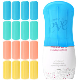 Skyconser 16 Pack Silicone Bottle Covers in assorted colours