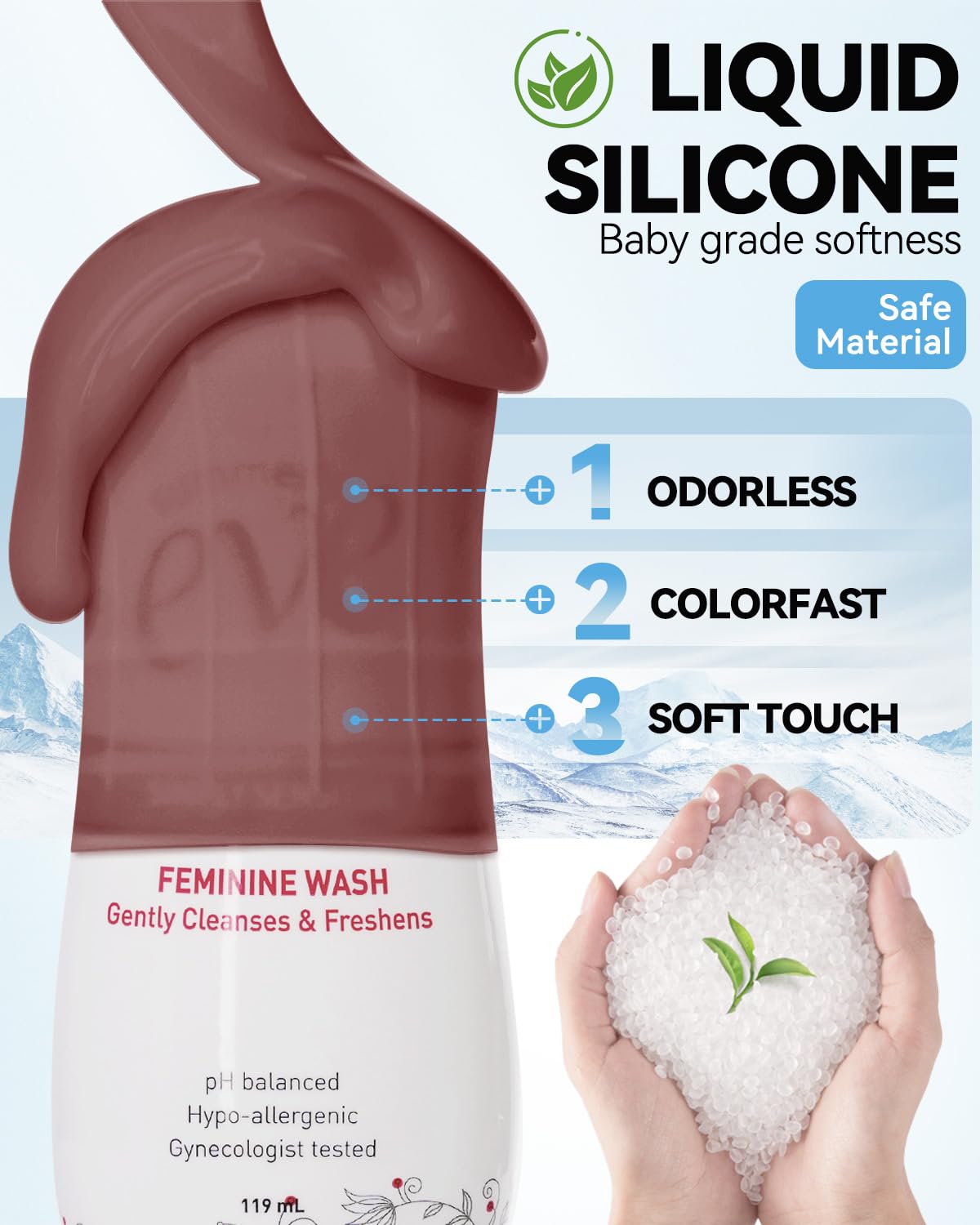 Skyconser silicone covers fitting over various liquid containers