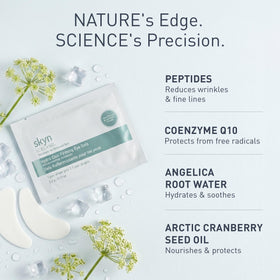 skyn ICELAND Hydro Cool Firming Eye Patches close-up of texture