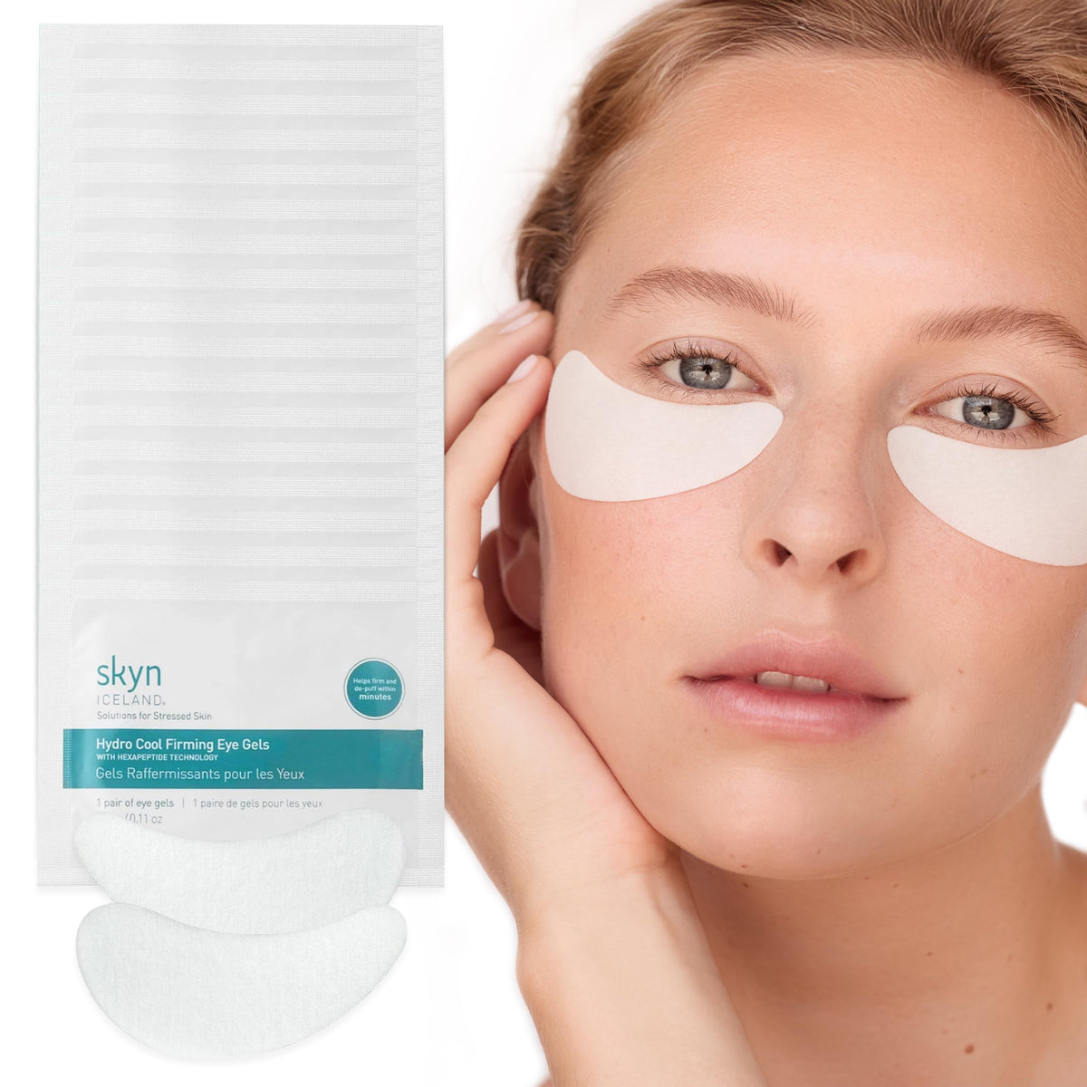 skyn ICELAND Hydro Cool Firming Eye Patches front view