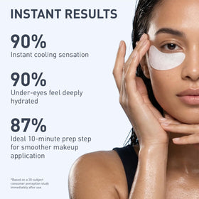 skyn ICELAND Hydro Cool Firming Eye Patches texture