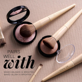 Sleek travel case for BS-MALL makeup brush set