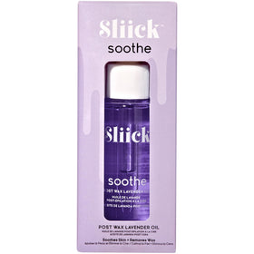 Sliick Soothe Post Wax Oil with Lavender 1 oz front view
