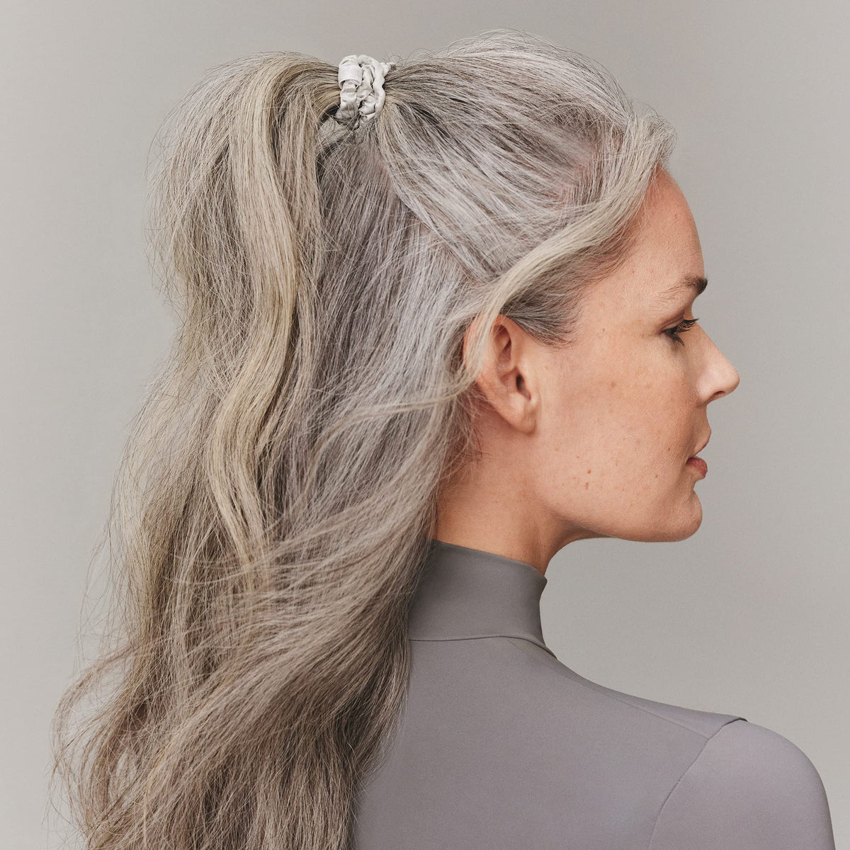 SLIP Silk Hair Ties displayed in elegant packaging