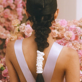 SLIP Silk Hair Ties set laid out on a flat surface