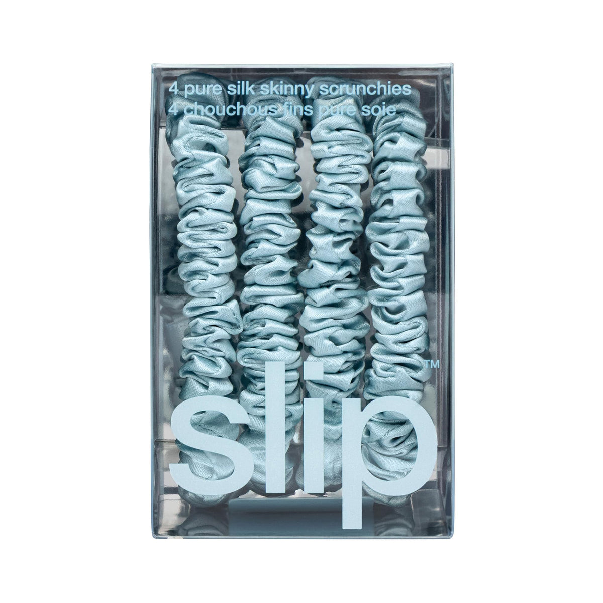 SLIP Silk Hair Ties Set of 4 display