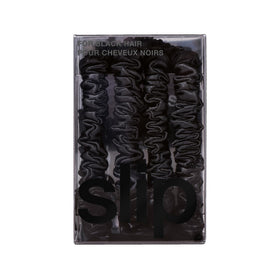 SLIP Silk Hair Ties Set of 4 with a focus on the elegant design