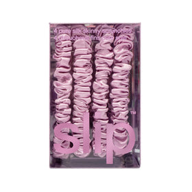 SLIP Silk Hair Ties Wildflower Skinny Scrunchies lifestyle scene