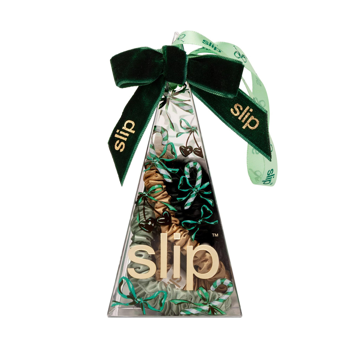SLIP Silk scrunchies in use for a stylish hairstyle