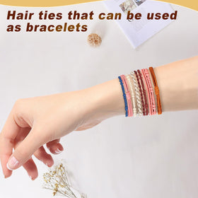 SLNZAPTY hair ties in use as a stylish bracelet