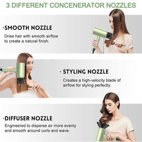 slopehill Hair Dryer with diffuser attachment for curls