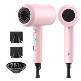 slopehill Professional Ionic Hair Dryer front view in pink