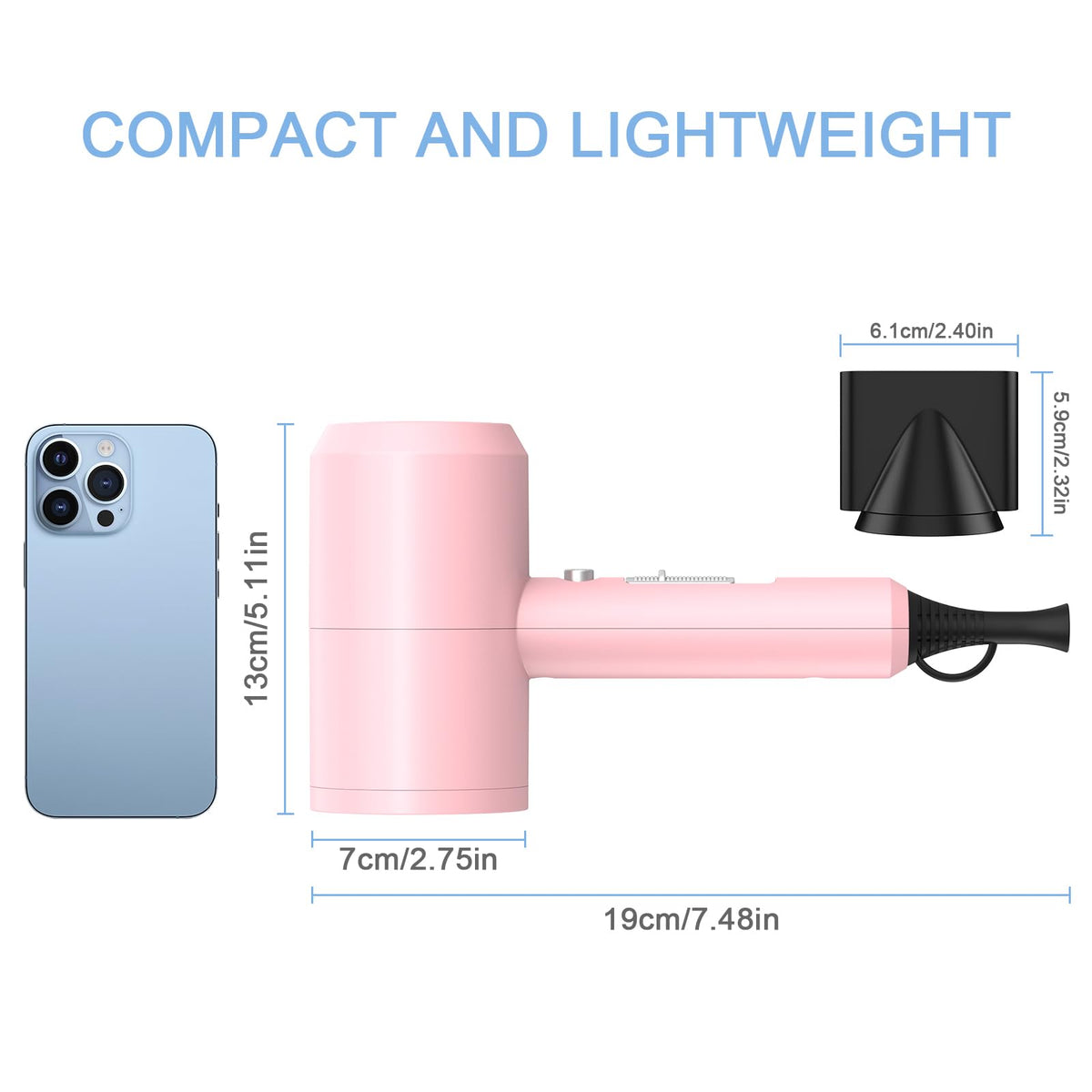 slopehill Professional Ionic Hair Dryer in a lifestyle setting